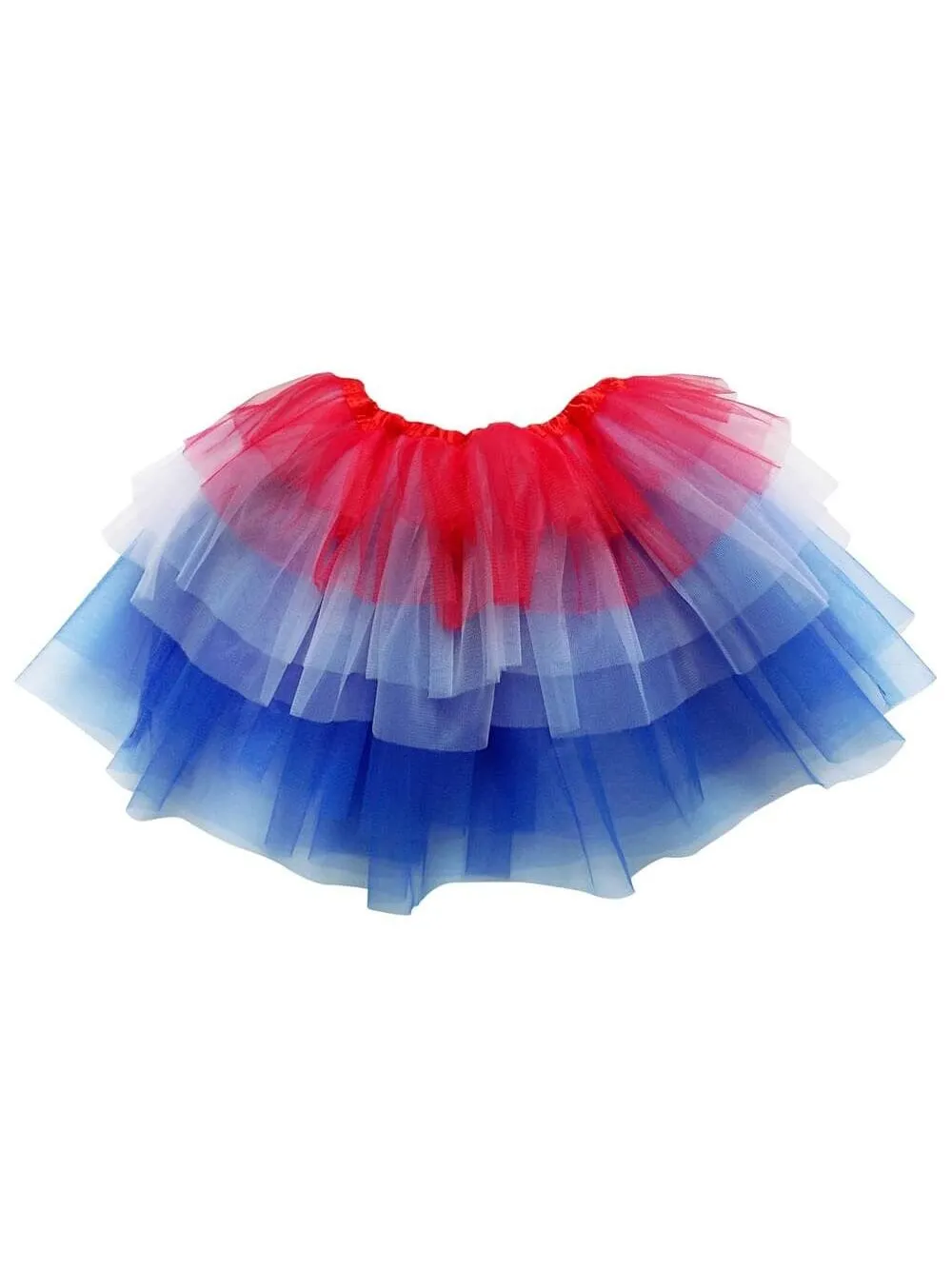 6 Layer Costume Tutu Skirt - Teen, Adult, & Plus Sizes