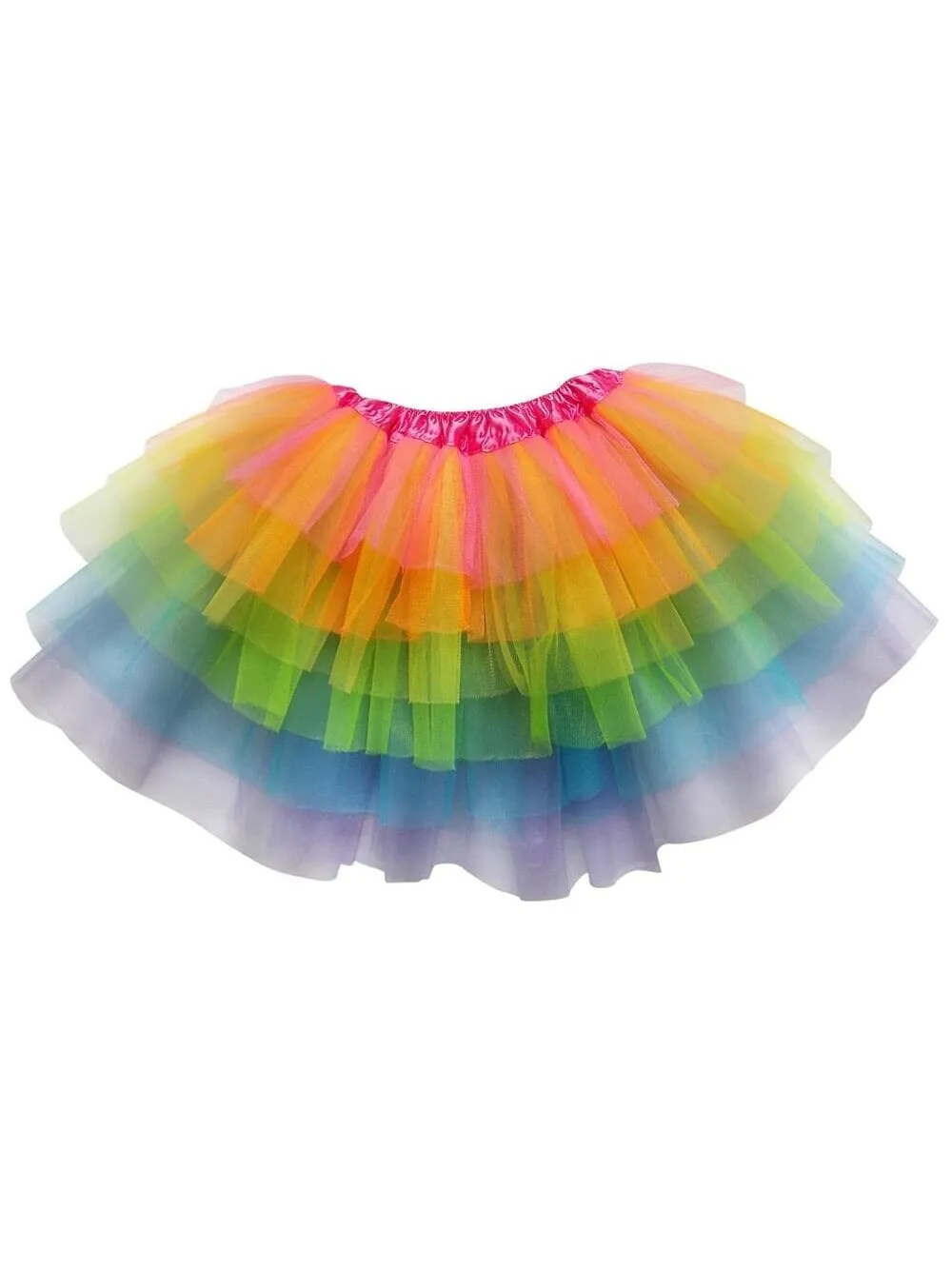 6 Layer Costume Tutu Skirt - Teen, Adult, & Plus Sizes