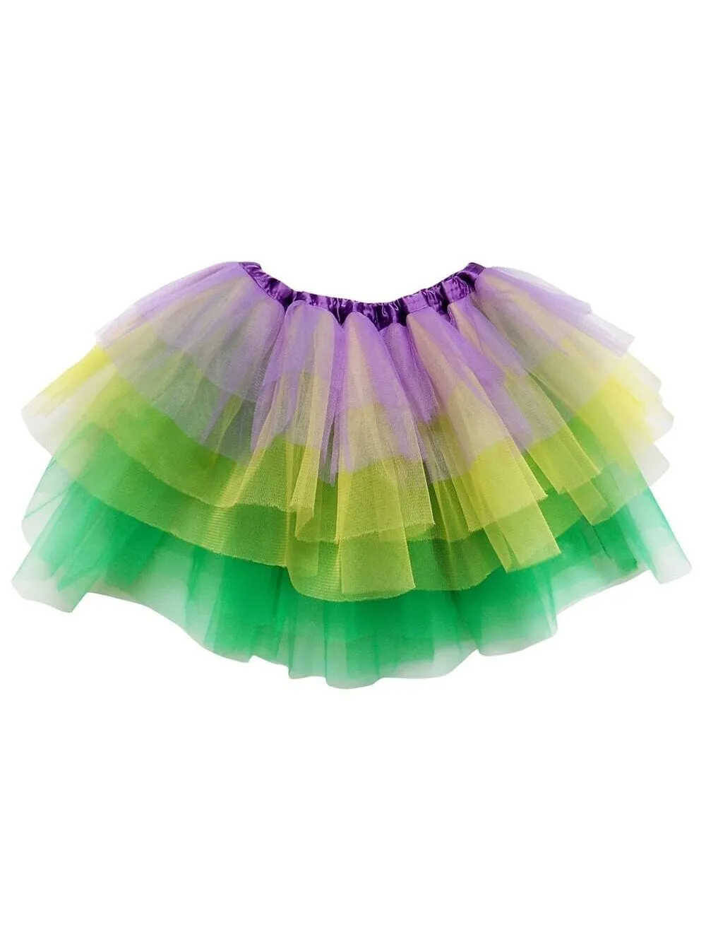 6 Layer Costume Tutu Skirt - Teen, Adult, & Plus Sizes