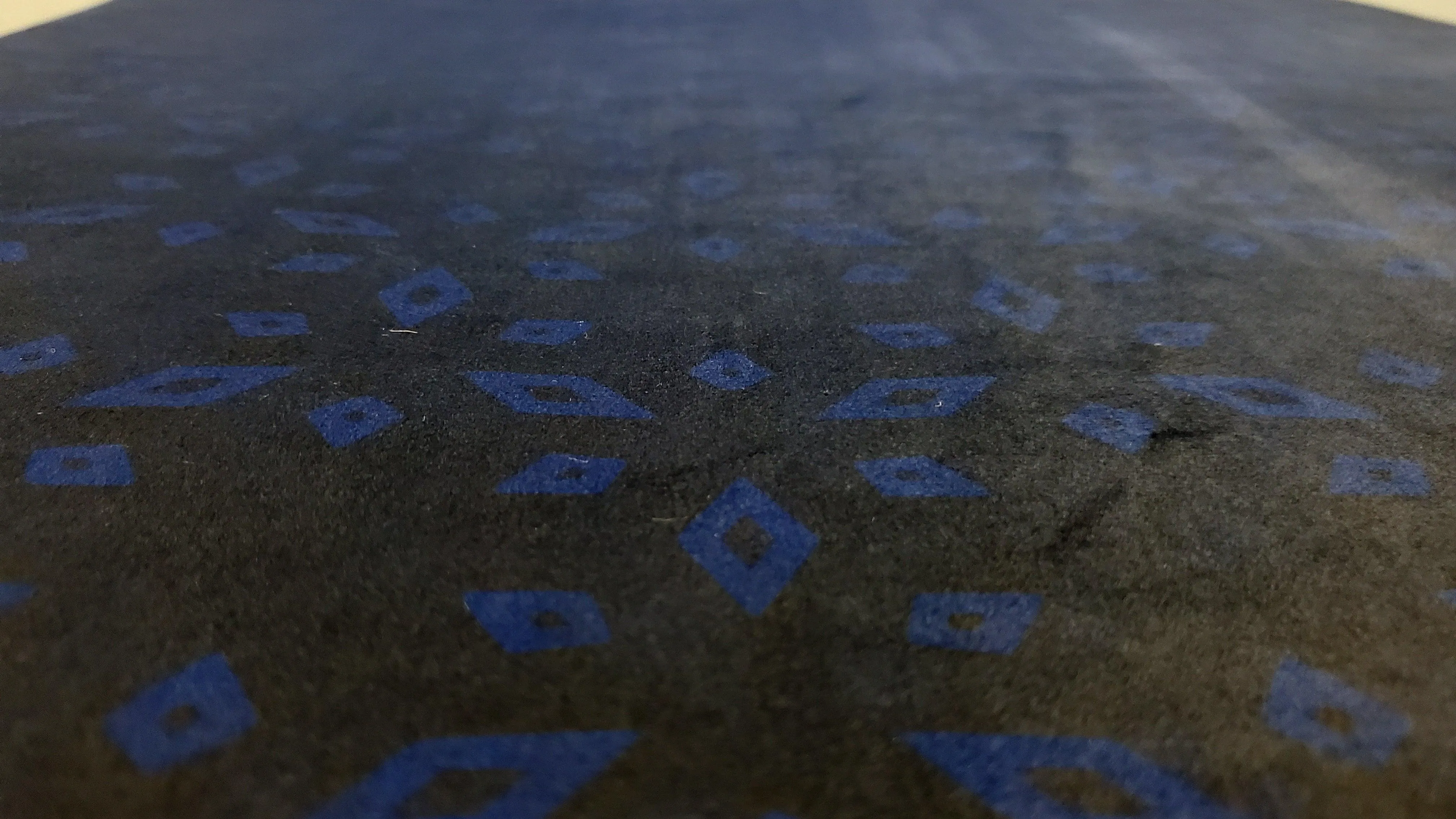 8' Custom Printed Velvet Table Throw - All Over Print