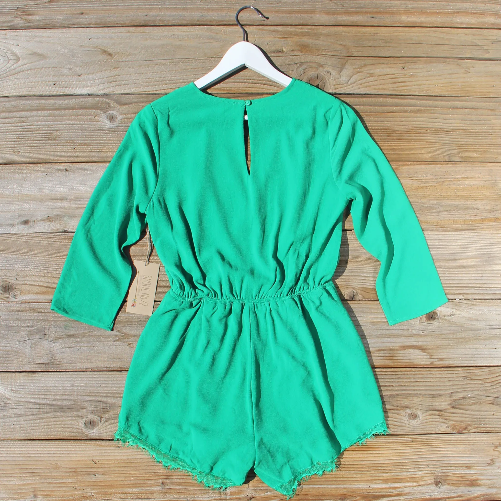 Agave Lace Romper