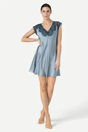 Alice Feminine Lounge Silk Housedress