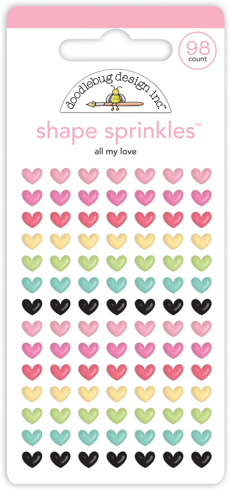 All My Love shape sprinkles  - Sprinkles