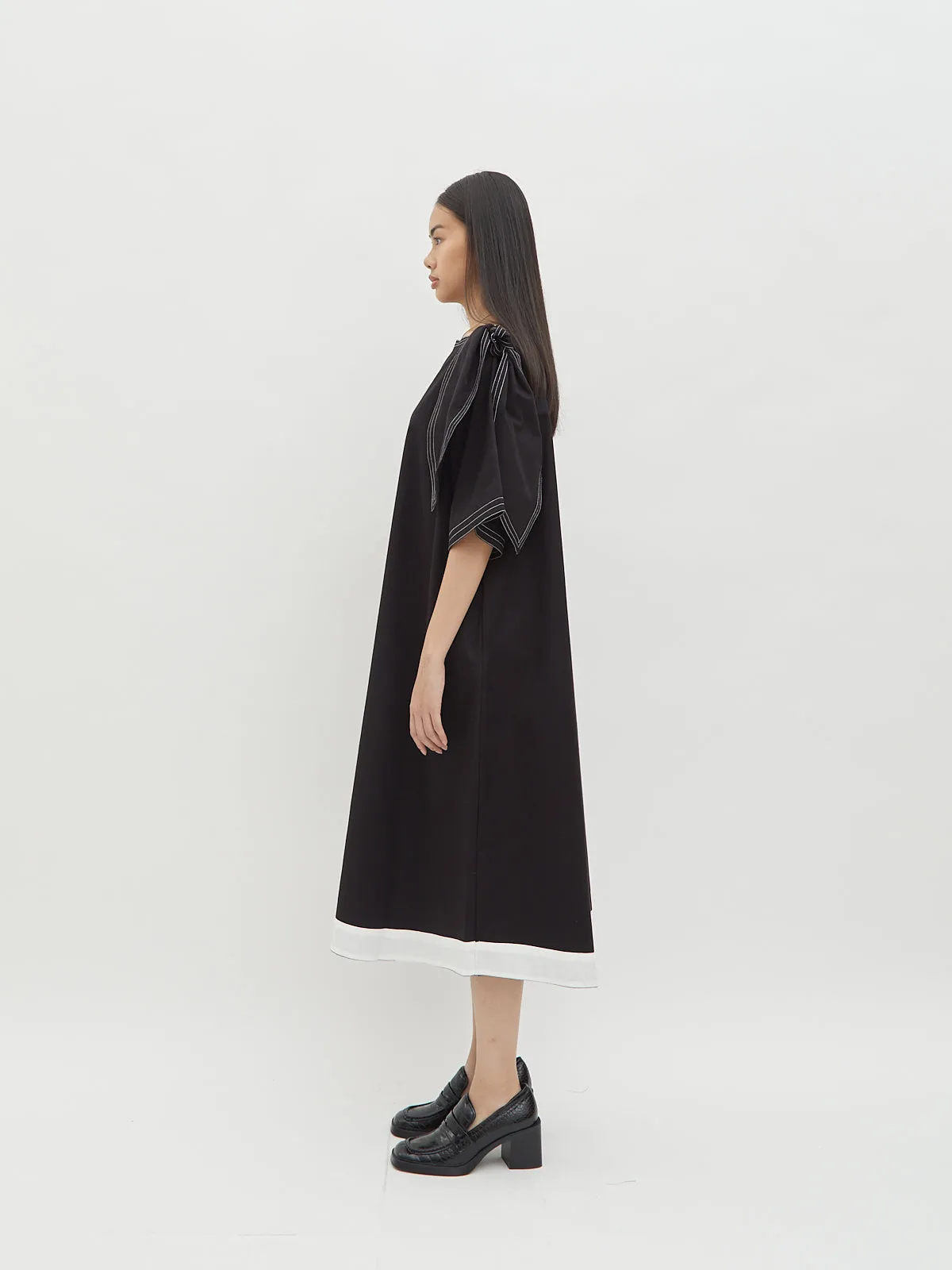 Aurora Knot Shoulder Dress