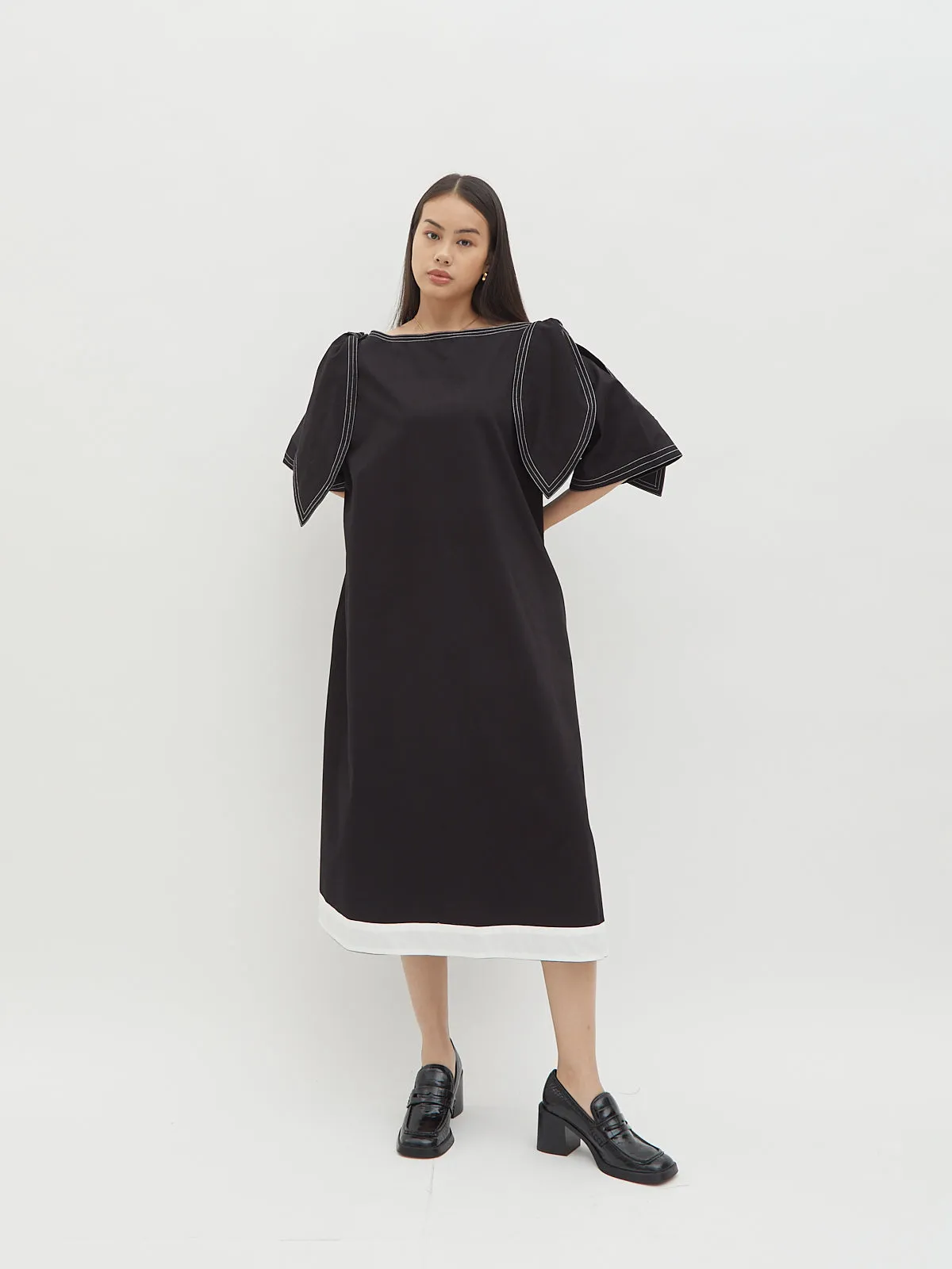 Aurora Knot Shoulder Dress