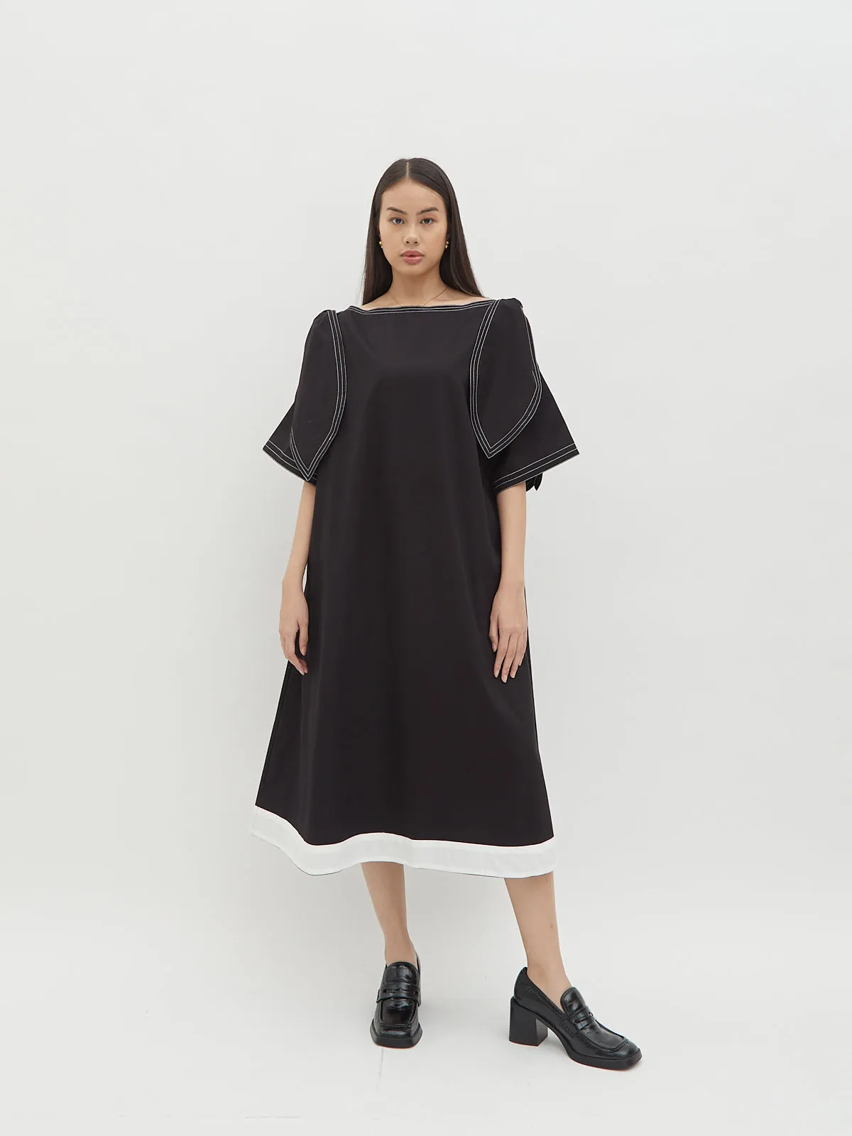 Aurora Knot Shoulder Dress