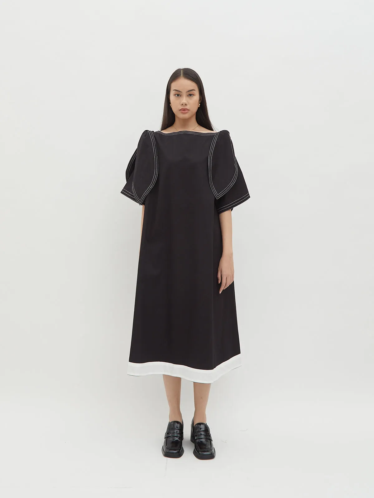 Aurora Knot Shoulder Dress