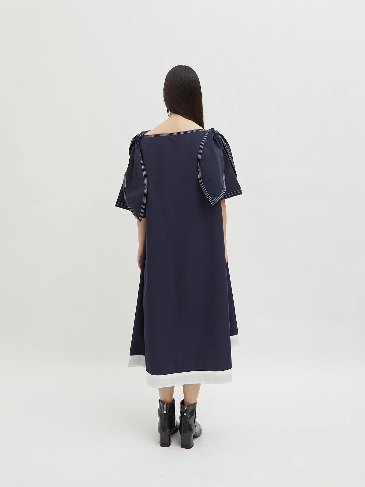 Aurora Knot Shoulder Dress