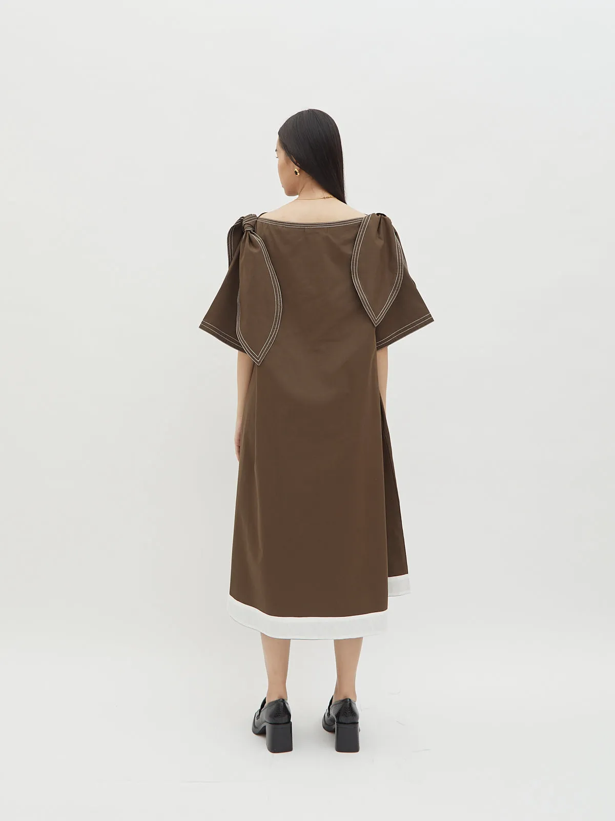Aurora Knot Shoulder Dress