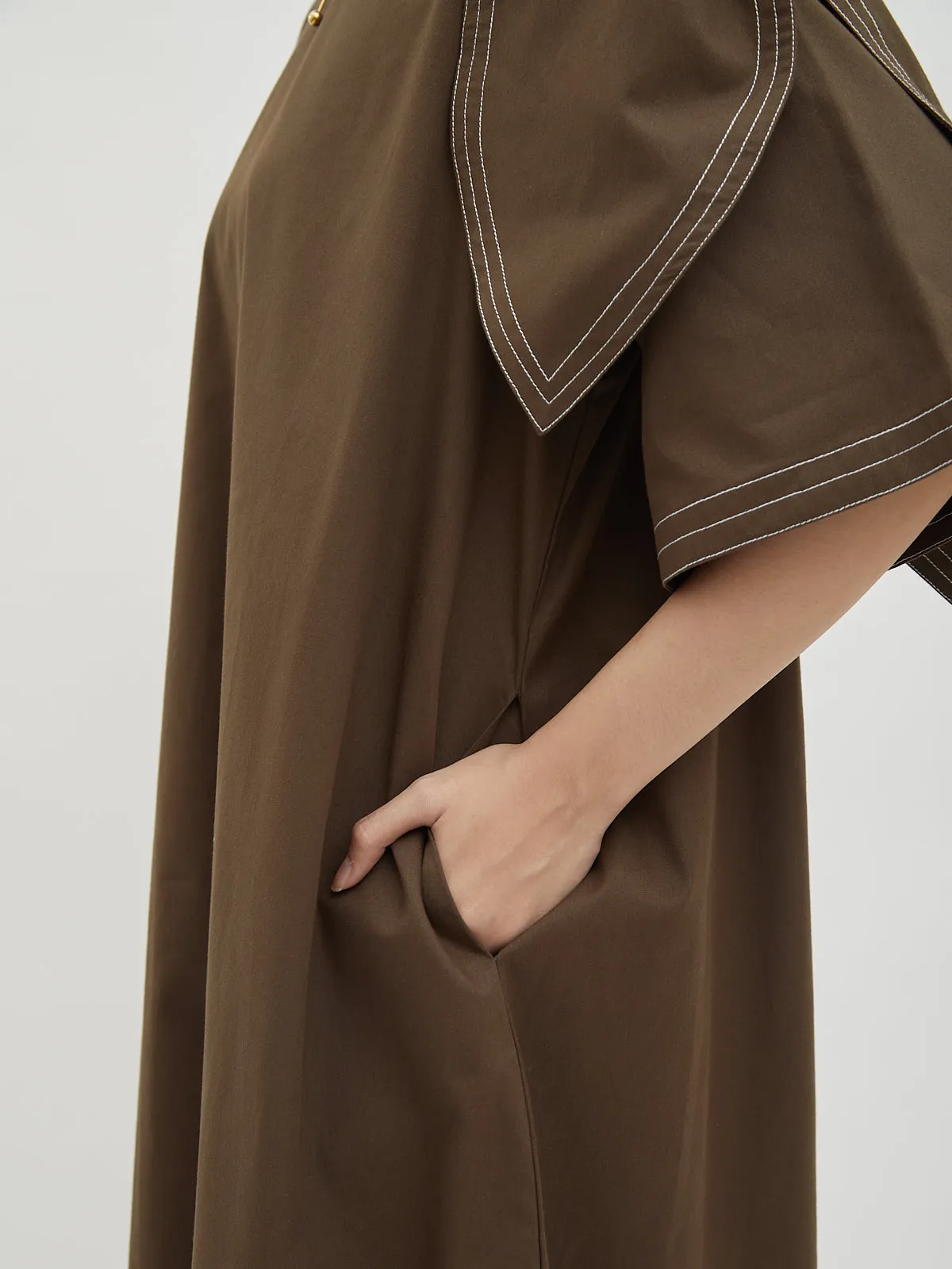 Aurora Knot Shoulder Dress