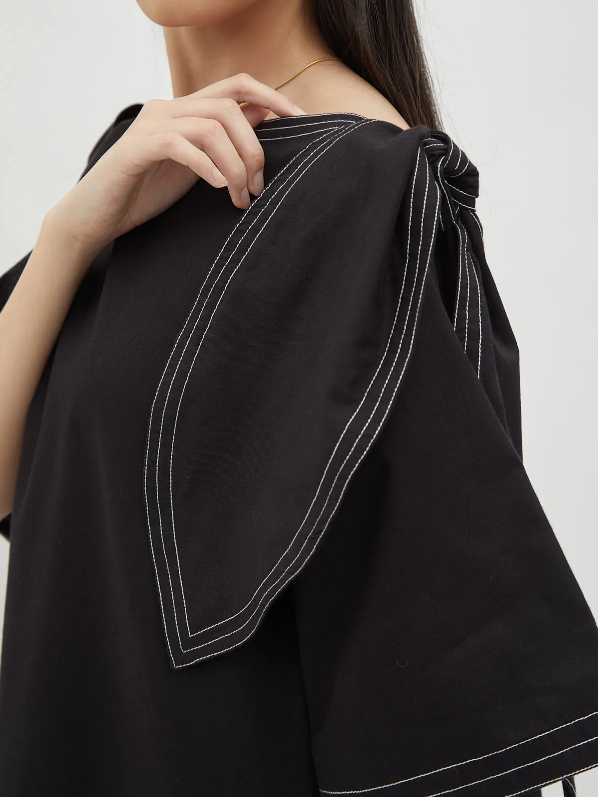 Aurora Knot Shoulder Dress