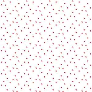 Cheerfully Red - Berries White