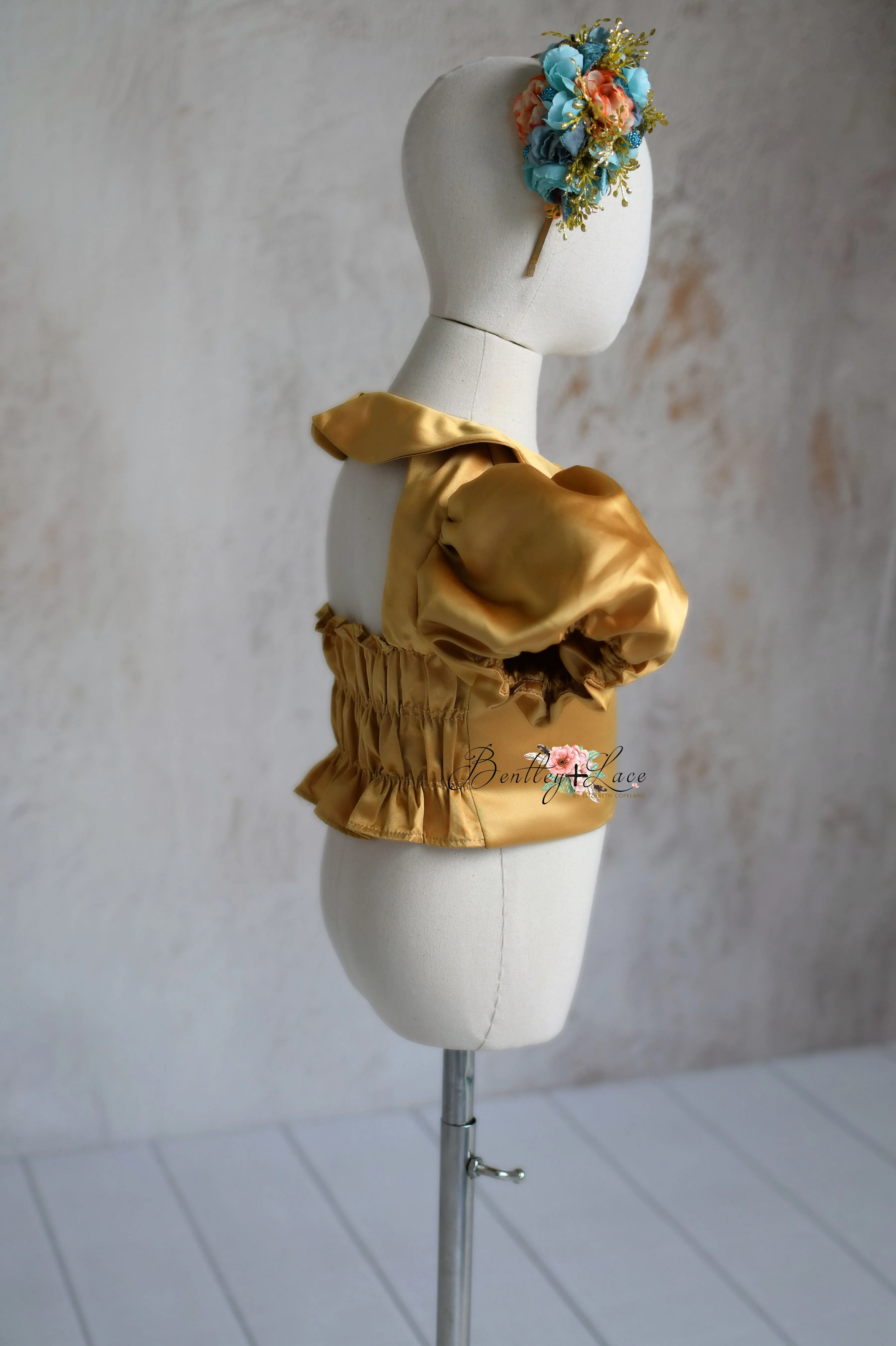 Custom Satin Bodice | Versatile Layering Piece for Couture & Special Occasion Outfits