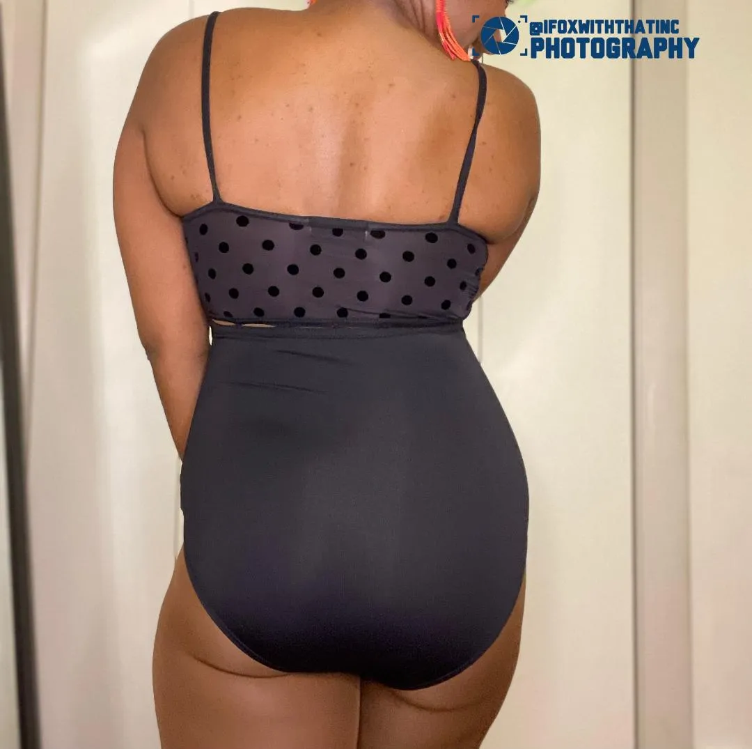 Dia -- Women's Camisole Leotard -- Black