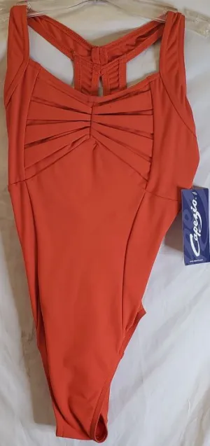 Filippa -- Women's Camisole Leotard -- Mandarin
