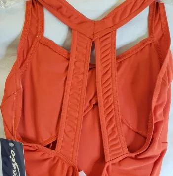 Filippa -- Women's Camisole Leotard -- Mandarin