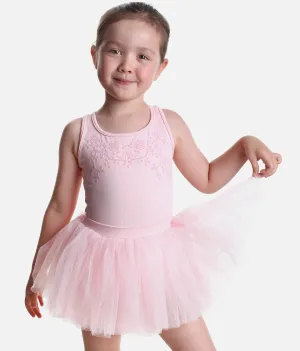Girls Tutu Dress, Criss-Crosse Back - 0505