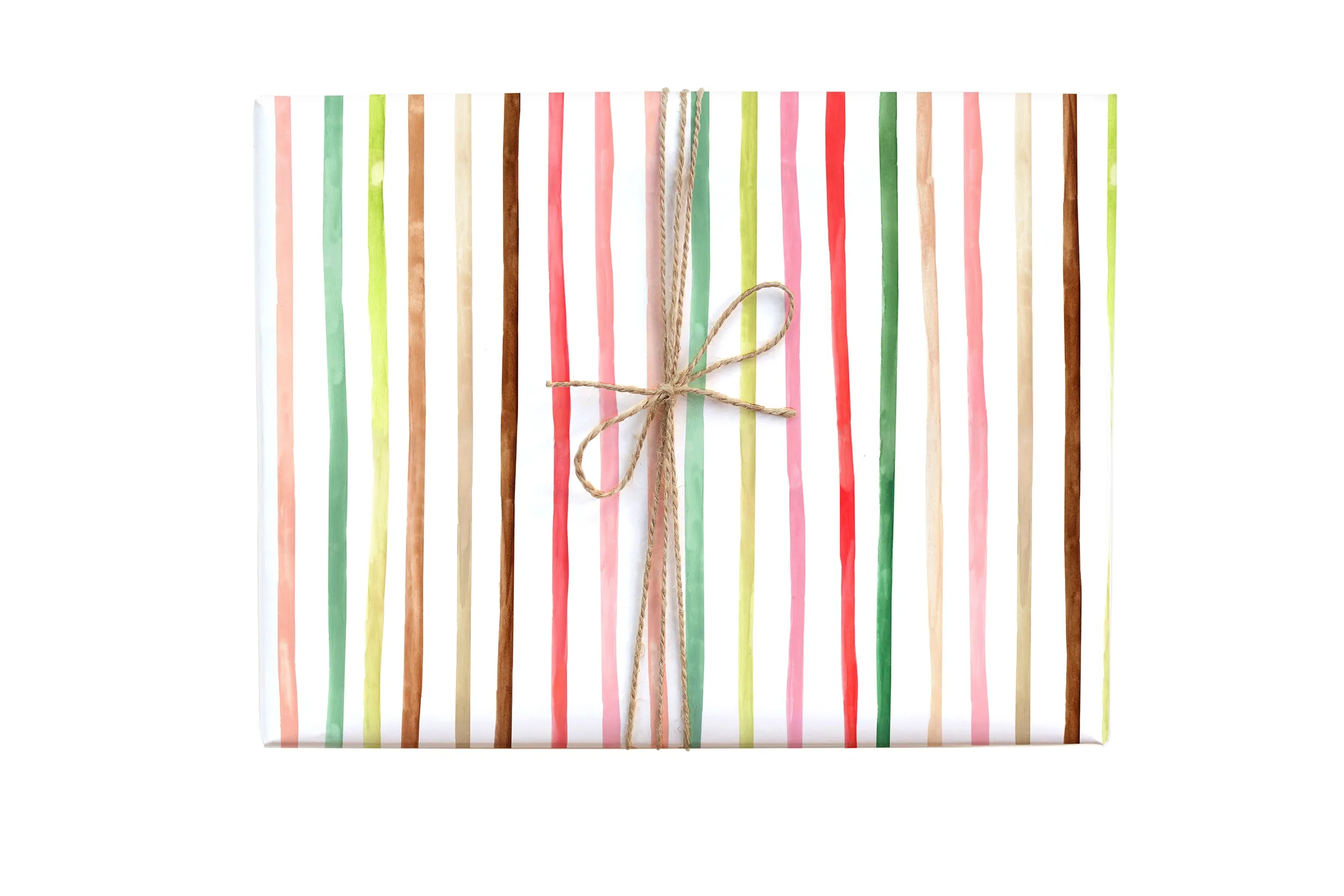 Happy Stripes Gift Wrap