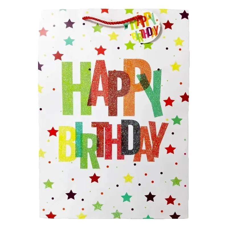 Krus HAPPY BIRTHDAY Gift Bag (L) - 6099189320324