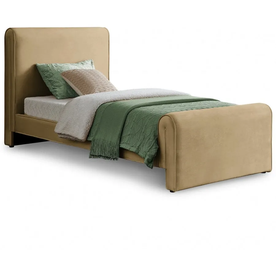 Meridian Furniture Sloan Velvet Bed