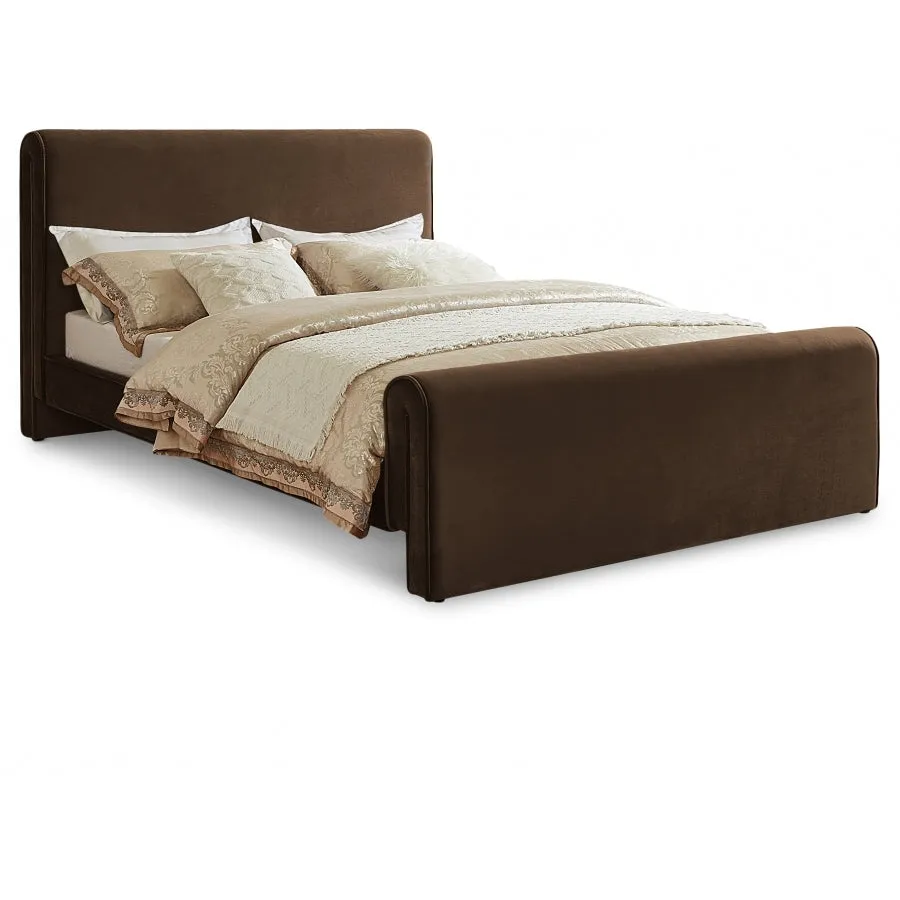 Meridian Furniture Sloan Velvet Bed