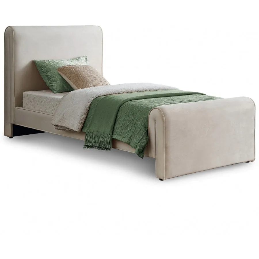Meridian Furniture Sloan Velvet Bed