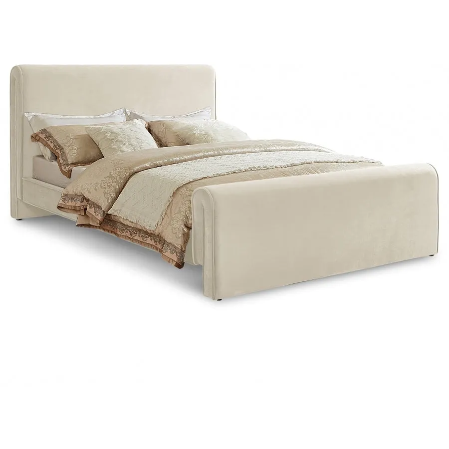 Meridian Furniture Sloan Velvet Bed