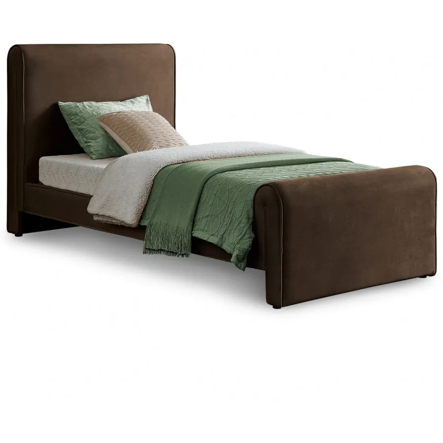 Meridian Furniture Sloan Velvet Bed