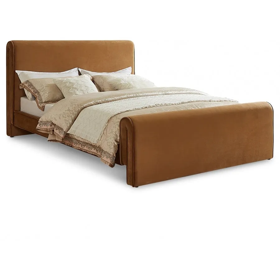 Meridian Furniture Sloan Velvet Bed