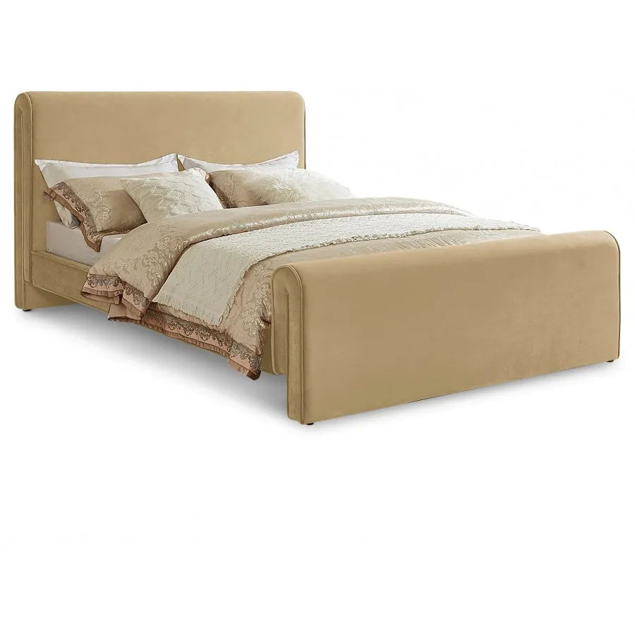 Meridian Furniture Sloan Velvet Bed