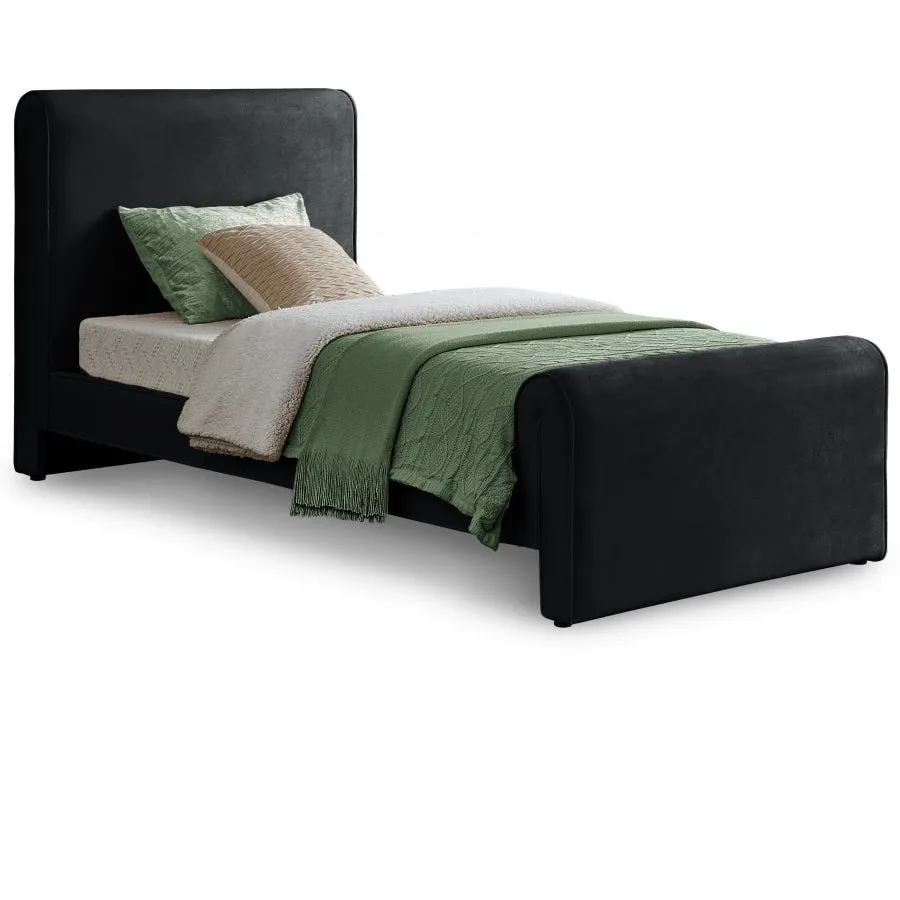 Meridian Furniture Sloan Velvet Bed