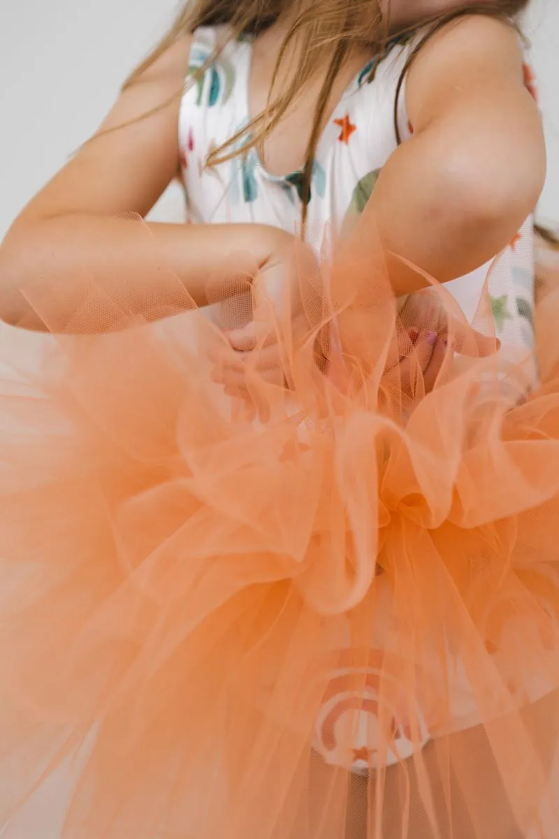 Mila & Rose Tonal Rainbow Tank Leotard Tutu Dress