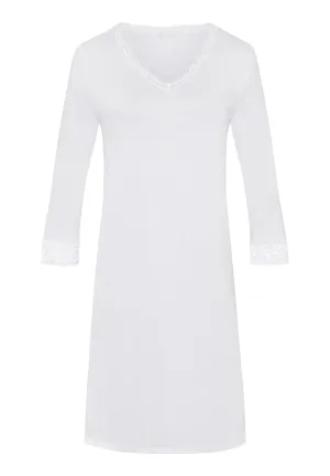 Moments Lace Trim Cotton Nightgown | White 77162-101 Moments Lace Trim Cotton Nightgown | White 77162-101