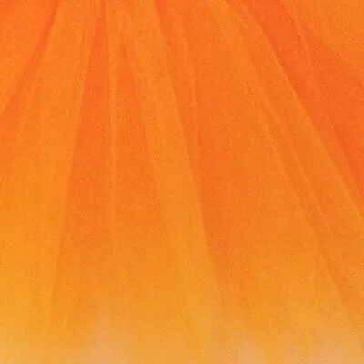 Neon Orange Fairy Costume Pixie Tutu Skirt for Kids, Adults, Plus