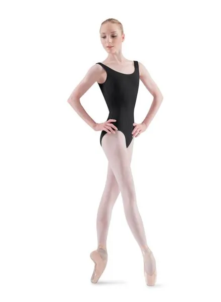 Penn III -- Women's Tank Leotard -- Tall Torso -- Black