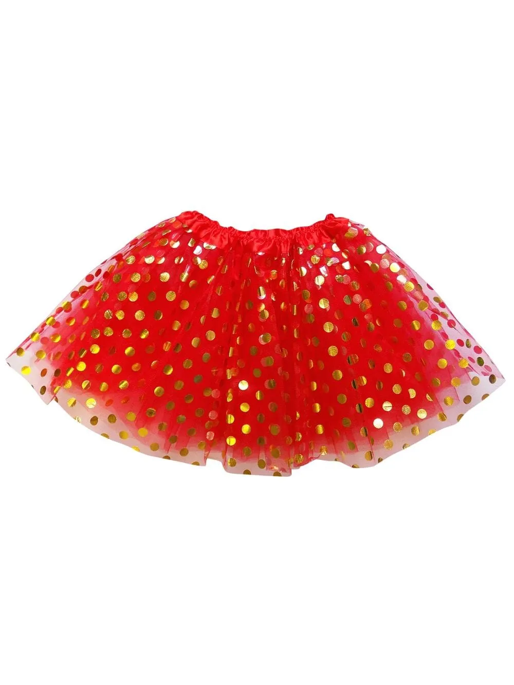 Polka Dot Costume Tutu Skirt - Teen, Adult, Plus, & Extra Plus Size