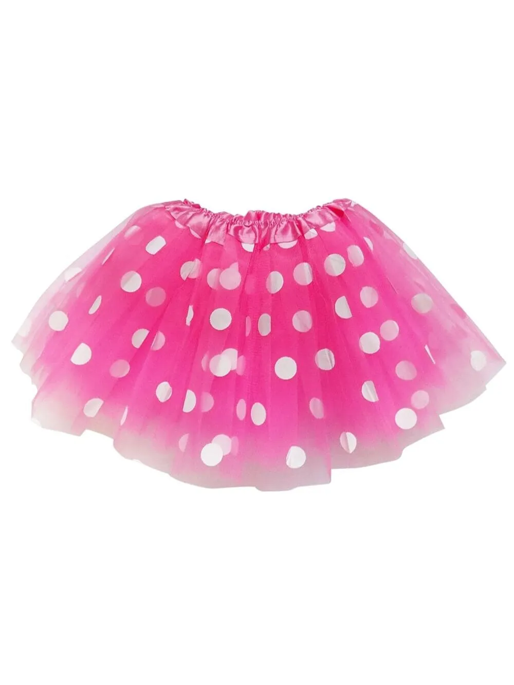 Polka Dot Costume Tutu Skirt - Teen, Adult, Plus, & Extra Plus Size