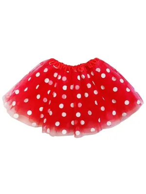 Polka Dot Costume Tutu Skirt - Teen, Adult, Plus, & Extra Plus Size