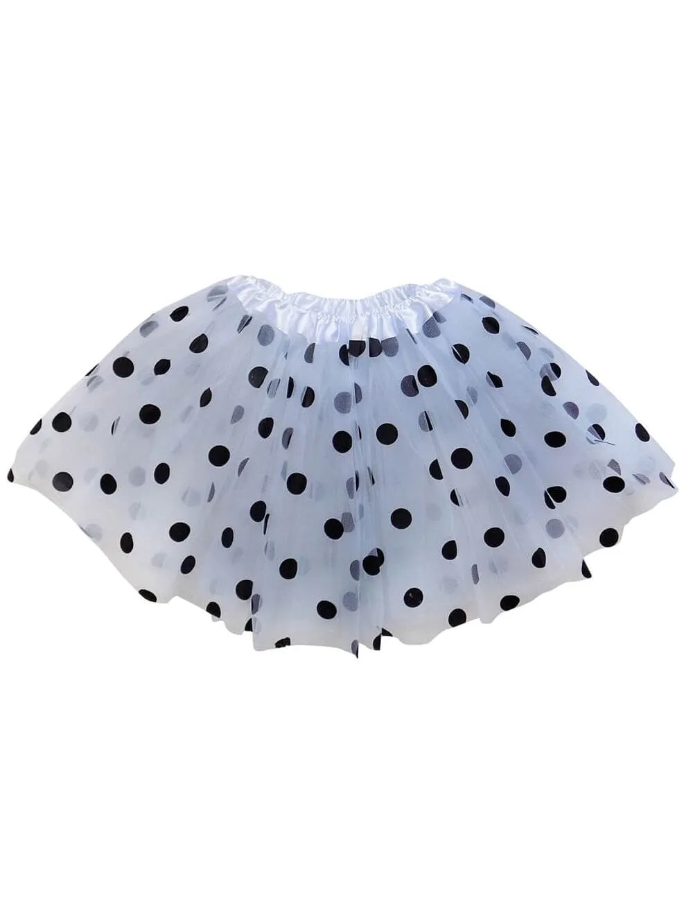 Polka Dot Costume Tutu Skirt - Teen, Adult, Plus, & Extra Plus Size