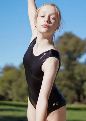 RSG-105 Sleeveless Leotard - Black
