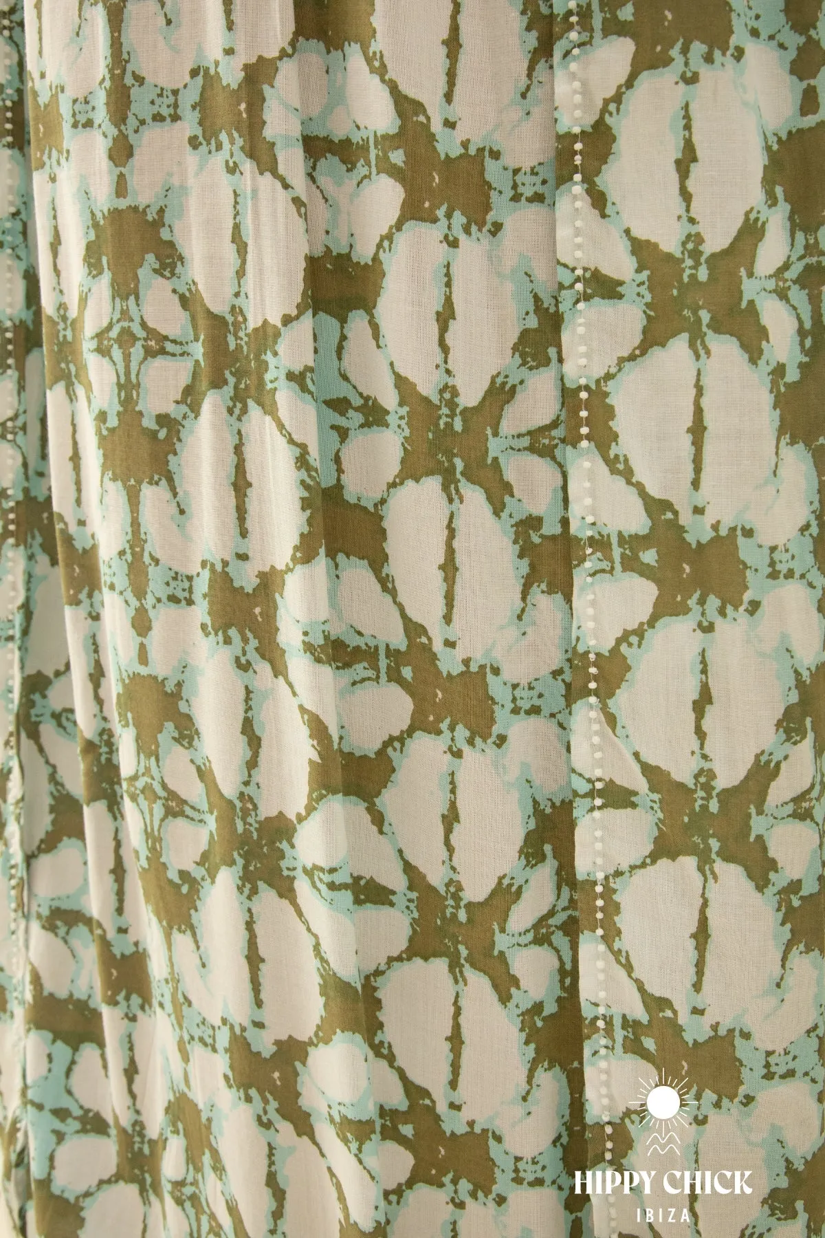 Ruelle Long Dress // Ethnic Print