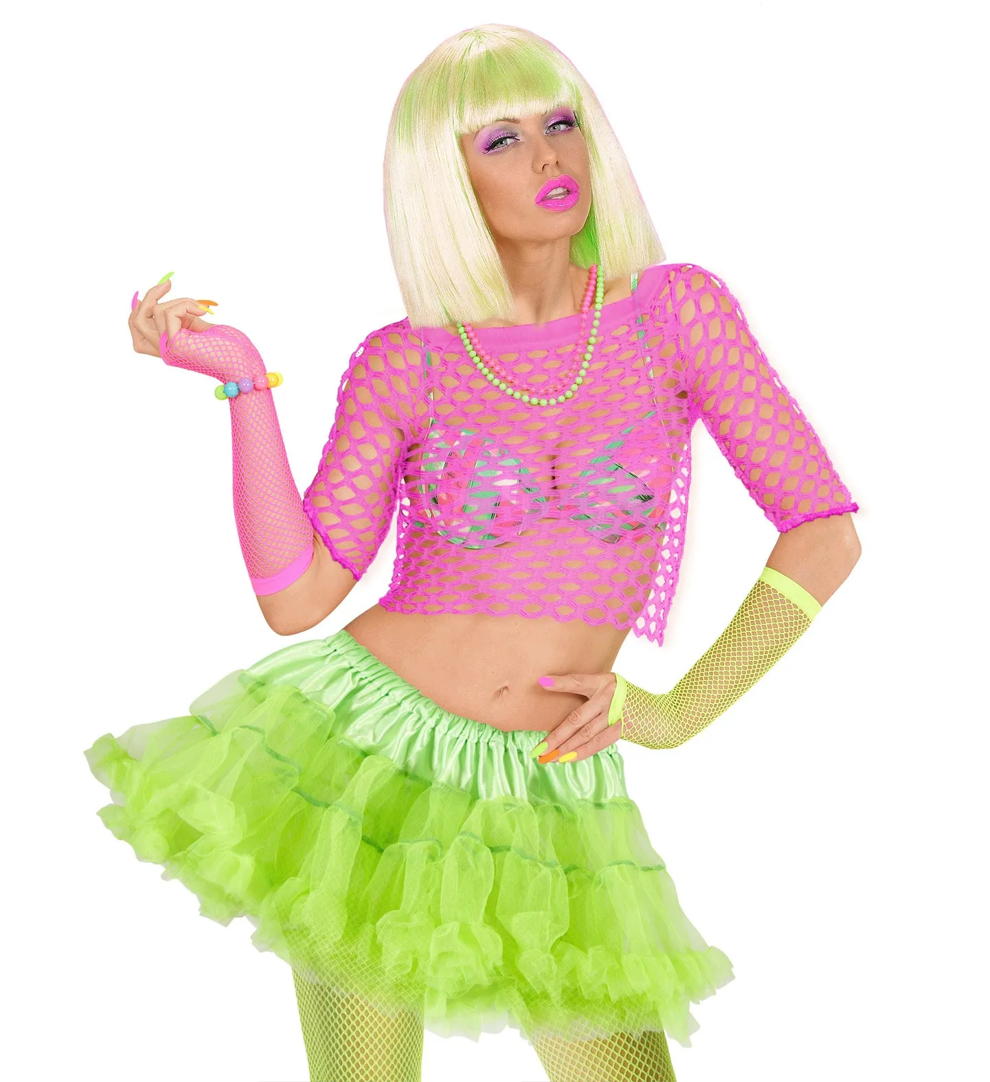 Ruffle Tutu Neon Green