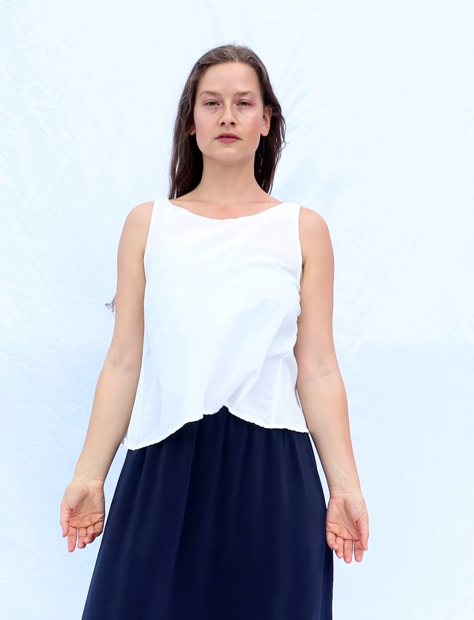 Silk Everyday Wanderer Cropped Shirt