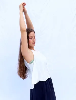 Silk Everyday Wanderer Cropped Shirt