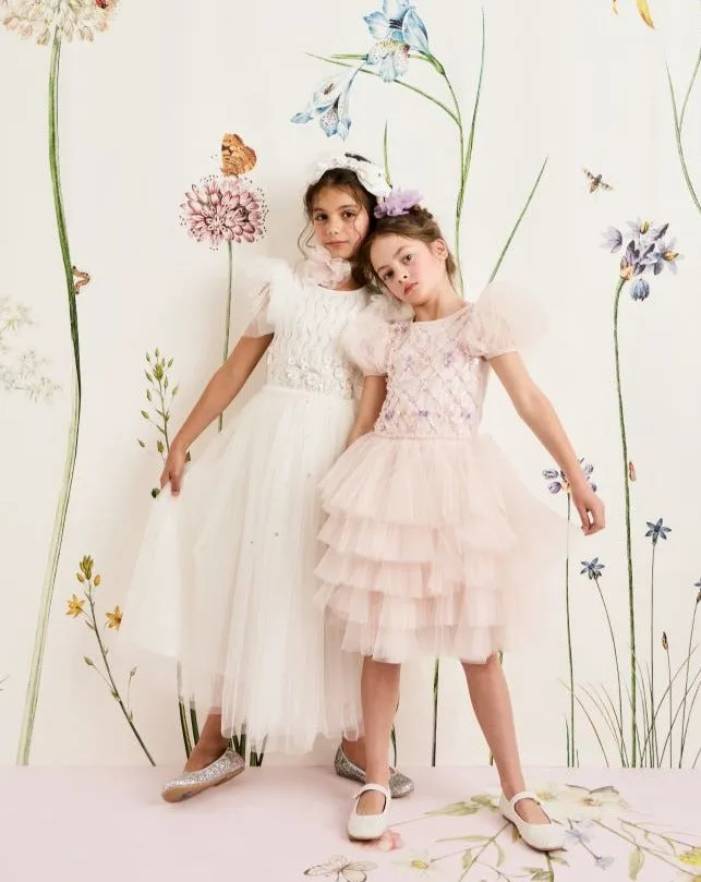 Tutu Du Monde Floral Lattice Tutu Dress