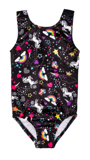 Unicorn Velvet Leotard LE107C